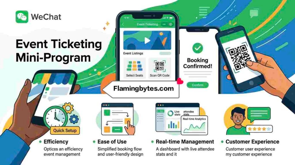 wechat mini program ticketing events